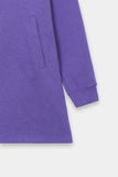 Women Purple Oversize Hoodie