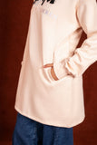 Women Oatmeal Oversize Hoodie